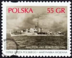 Dzieje oręża polskiego - Marynarka Wojenna znaczek numer 3594