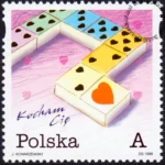 Kocham Cię znaczek numer 3596