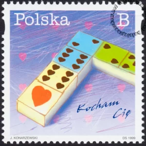 Kocham Cię znaczek numer 3597