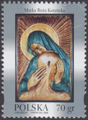 Wizerunek Matki Bożej - patronki jeńców żołnierzy na Wschodzie - 3606