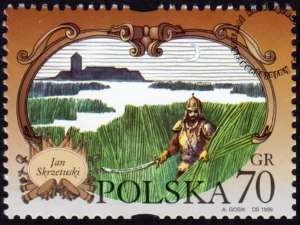Bohaterowie Trylogii znaczek numer 3607