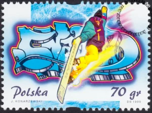 Sporty młodzieżowe znaczek numer 3617