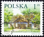 Dworki polskie znaczek numer 3625