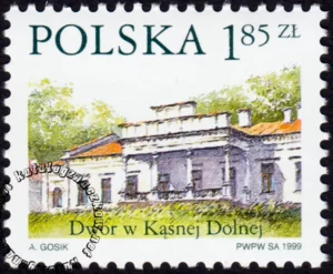 Dworki polskie znaczek numer 3628