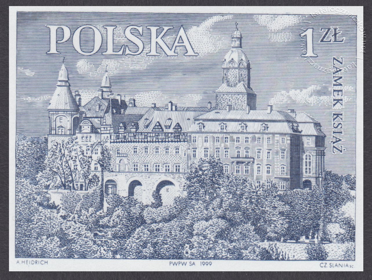 XVIII Ogólnopolska Wystawa Filatelistyczna Wałbrzych 99 znaczek nr 3638A