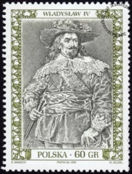 Poczet królów i książąt polskich znaczek nr 3641