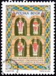 1000 rocznica zjazdu gnieźnieńskiego i organizacji kościoła katolickiego w Polsce znaczek numer 3661