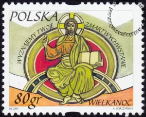 Wielkanoc znaczek numer 3664