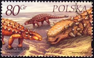 Zwierzęta prehistoryczne - dinozaury znaczek numer 3667