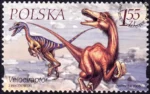 Zwierzęta prehistoryczne - dinozaury znaczek numer 3670