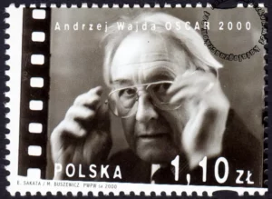 Andrzej Wajda - Oscar 2000 znaczek numer 3671
