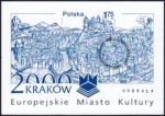 Kraków - Europejskie Miasto Kultury roku 2000 blok numer 125A
