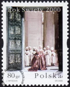 Kościół na progu trzeciego milenium znaczek numer 3672