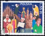 Kraków - Europejskie Miasto Kultury roku 2000 znaczek numer 3678