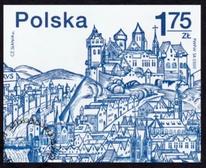 Kraków - Europejskie Miasto Kultury roku 2000 znaczek numer 3679A