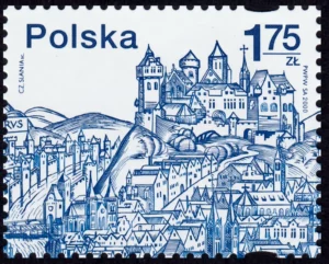 Kraków - Europejskie Miasto Kultury roku 2000 znaczek numer 3679B