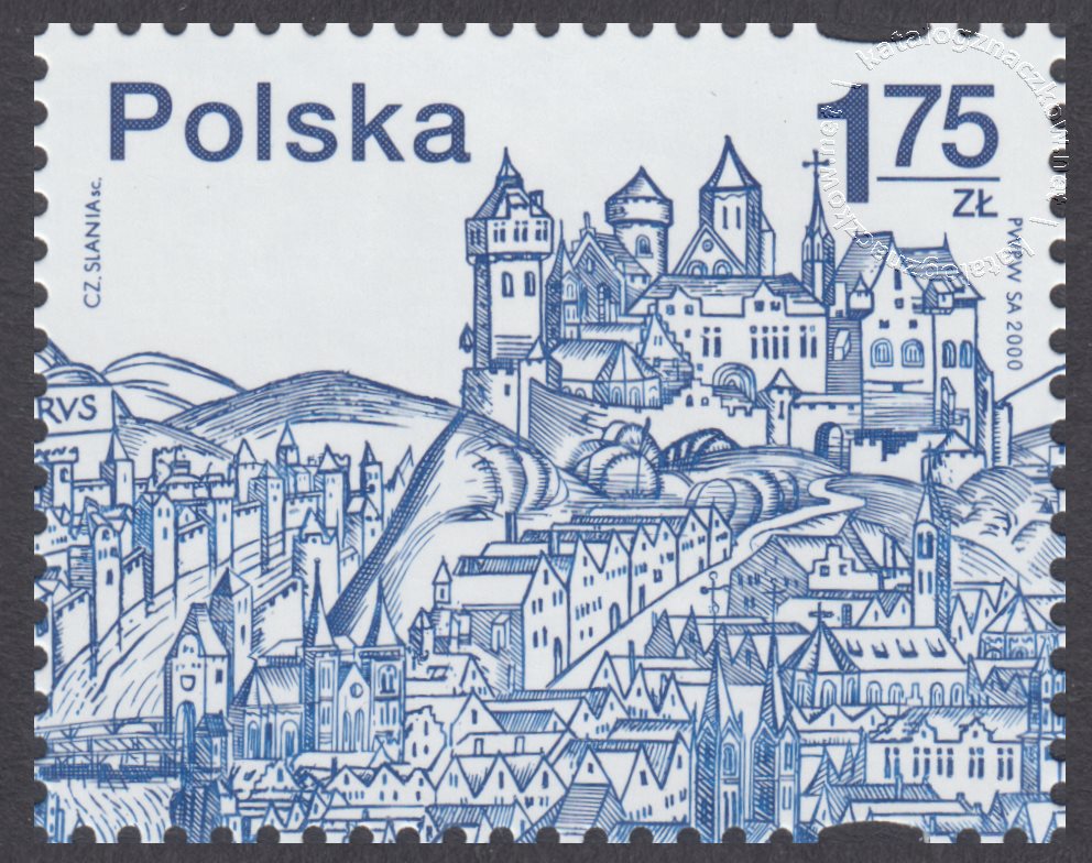 Kraków – Europejskie Miasto Kultury roku 2000 znaczek nr 3679B