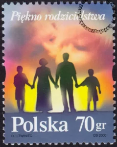 Piękno rodzicielstwa znaczek numer 3686