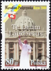 Pielgrzymka narodowa znaczek numer 3696