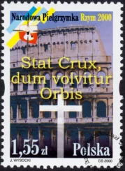 Pielgrzymka narodowa znaczek numer 3697