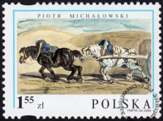 200-lecie urodzin Piotra Michałowskiego znaczek numer 3701