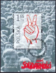 20 rocznica powstania Solidarności blok numer 127