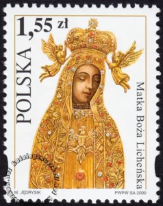 Sanktuaria Maryjne znaczek numer 3703