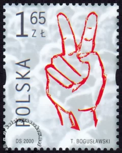 20 rocznica powstania Solidarności znaczek numer 3705