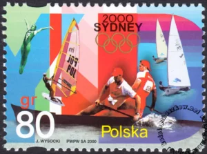 Igrzyska XXVII Olimpiady Sydney 2000 znaczek numer 3707