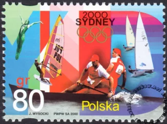 Igrzyska XXVII Olimpiady Sydney 2000 znaczek numer 3707