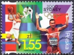 Igrzyska XXVII Olimpiady Sydney 2000 znaczek numer 3709