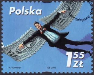 50-lecie Polskiego Związku Filatelistów znaczek numer 3714