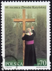 Nazwa: 60 rocznica zbrodni katyńskiej znaczek numer 3719