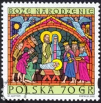Boże Narodzenie znaczek numer 3721