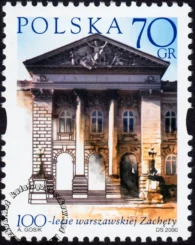 100-lecie warszawskiej Zachęty znaczek numer 3725
