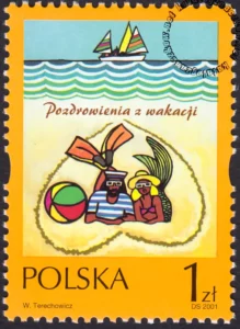 Pozdrowienia znaczek numer 3738