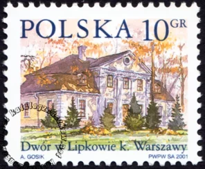 Dworki polskie znaczek numer 3740