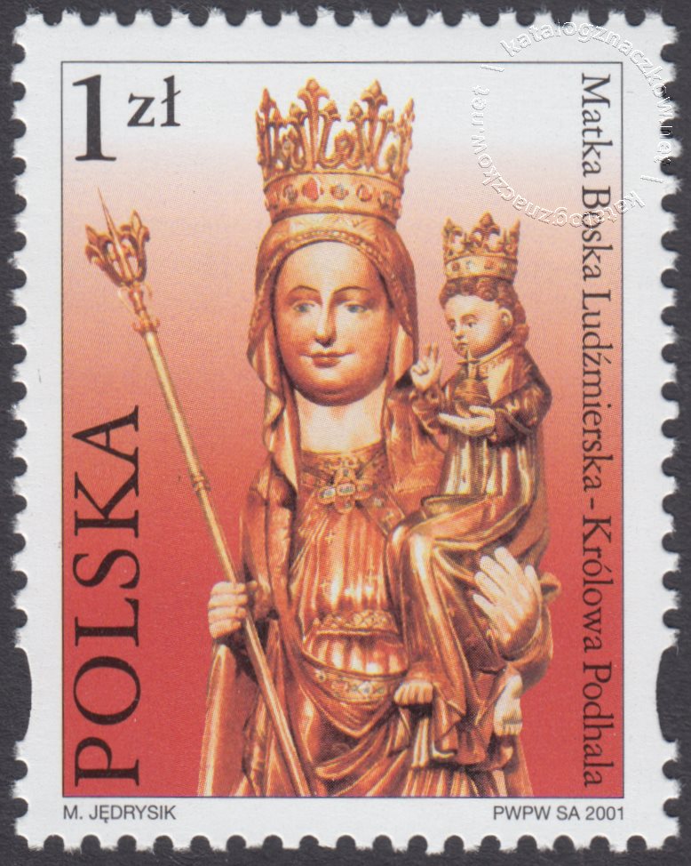 Sanktuaria Maryjne znaczek nr 3756