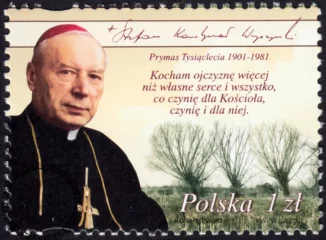 100 rocznica urodzin kardynała Stefana Wyszyńskiego znaczek numer 3753