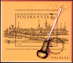 Europejska Wystawa Filatelistyczna - EuroCuprum 2001 blok numer 130B