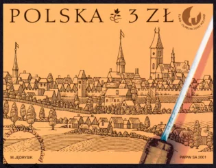 Europejska Wystawa Filatelistyczna - EuroCuprum 2001 znaczek numer 3762A