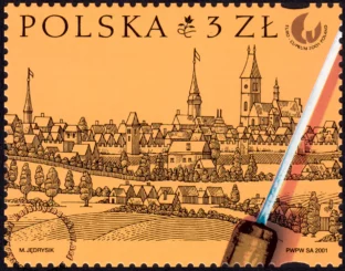 Europejska Wystawa Filatelistyczna - EuroCuprum 2001 znaczek numer 3762B