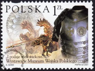 Wystawa w Muzeum Wojska Polskiego I podaje wiek wiekowi... znaczek numer 3769