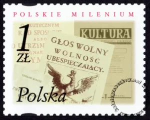 Polskie Millenium znaczek numer 3782
