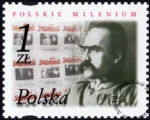 Polskie Millenium znaczek numer 3784