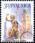 Miasta polskie - Warszawa znaczek numer 3807