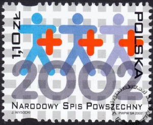 Narodowy Spis Powszechny znaczek numer 3819