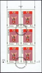 Europa - cyrk arkusz znaczków 3822