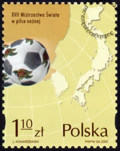 XVII Mistrzostwa Świata w piłce nożnej znaczek numer 3828