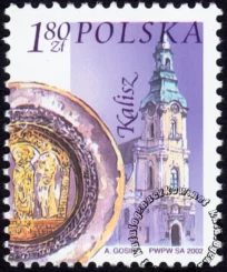 Miasta polskie - Kalisz znaczek numer 3830